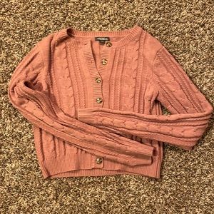 Wild Fable button up sweater